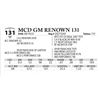 Image 1 : MCD GM RENOWN 131