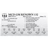 Image 1 : MCD GM RENOWN 132