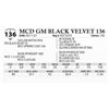 Image 1 : MCD GM BLACK VELVET 136