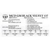 Image 1 : MCD GM BLACK VELVET 137