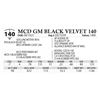Image 1 : MCD GM BLACK VELVET 140