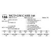 Image 1 : MCD GM CASH 146