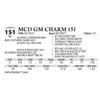 Image 1 : MCD GM CHARM 151