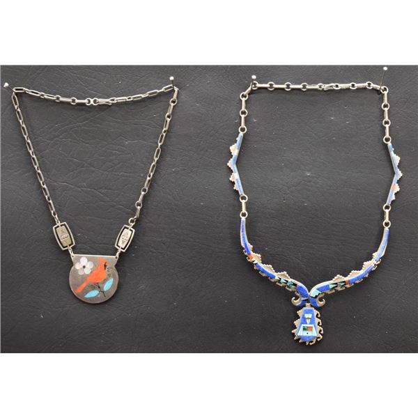 ZUNI / NAVAJO INDIAN NECKLACES