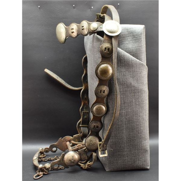ANTIQUE HORSE HEADSTALL