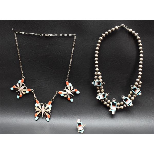 ZUNI INDIAN NECKLACES