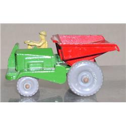 Single Seat Dump Truck w/ Tan Driver GPW