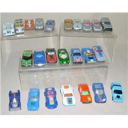 Lot of approx 24 Mostly 1970's Vehicles--most in Near mint condition
