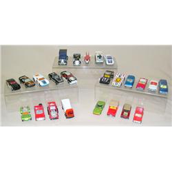 Lot of approx 24 Mostly 1970's Vehicles--most in Near mint condition