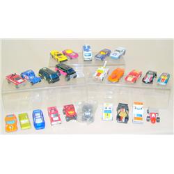 Lot of approx 24 Mostly 1970's Vehicles--most in Near mint condition