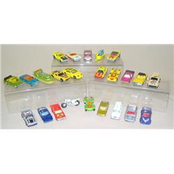 Lot of approx 24 Mostly 1970's Vehicles--most in Near mint condition