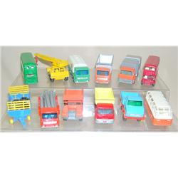 Lot of 12 Early BPW Vehicles--range from near mint to very good condition