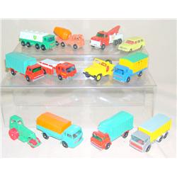 Lot of 12 Early BPW Vehicles--range from near mint to very good condition