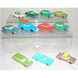 Lot of 11 Early BPW Vehicles--range from near mint to very good condition