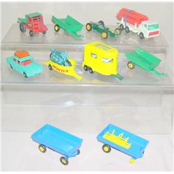Lot of 10 Early BPW Vehicles--range from near mint to good condition