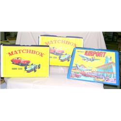 3 Large Matchbox Carrying Cases