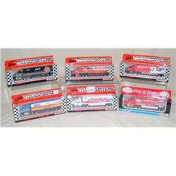 Lot of 6 Racing Semis