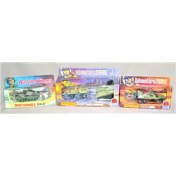 (3) Battle Kings & Adventura 2000 Vehicles