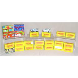 Large Lot of Matchbox Cars in Closed Boxes