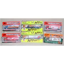 Lot of 6 Racing Semis