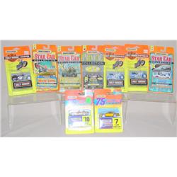 Lot of Star Cars, Harley's and others