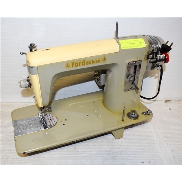 Ford Sewing Machine FORD DELUXE MODEL B SEWING MACHINE W/ CASE