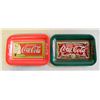 Image 1 : 2 SMALL RECTANGULAR COKE TRAYS