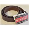 Image 1 : SIZ 38 BELT W/ COKE BUCKLE