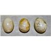 Image 1 : 3 X MARBLE CARVED EGGS