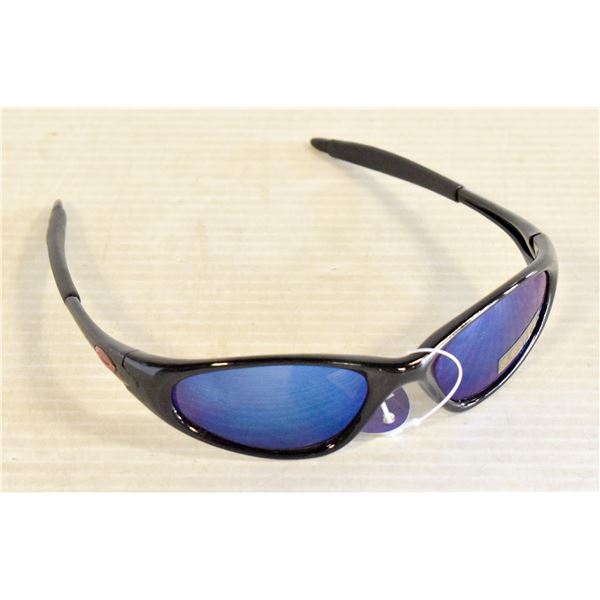 PAIR OF BLACK REPLICA OAKLEY SUNGLASSES