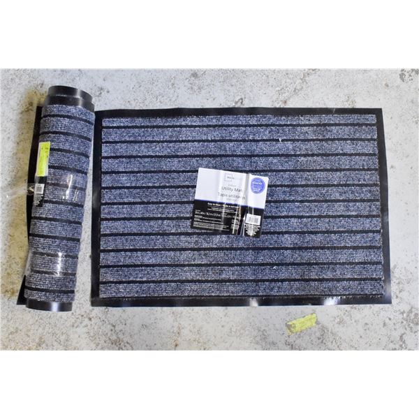 LOT OF 2 NEW INDOOR UTILITY MAT 16 X 24"