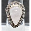 Image 1 : #66-NATURAL PINK ROSE QUARTZ RING SIZE 6.75