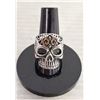 Image 1 : SKULL HEAD RING WITH DESIGNED SKULL