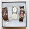 Image 1 : SET OF 3 NEW QUALITY FASHION WATCHES