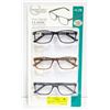 Image 1 : FOSTER GRANT READING GLASSES 3 PACK +1.75