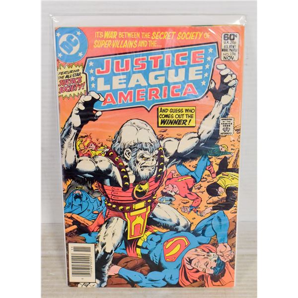 DC COMICS JUSTICE LEAGUE OF AMERICA JLA #196