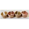 Image 1 : SET OF 4 BRASS AND COPPER RINGS