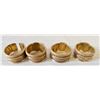 Image 1 : SET OF 4 BRASS AND COPPER RINGS