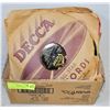 Image 1 : LOT OF 13 ANTIQUE 78 RPM RECORDS