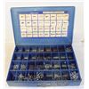Image 1 : STEEL STORAGE CASE WITH 32 SIZES/SLOTS OF