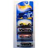 Image 1 : 12)  LOT OF 4 FACTORY SEALED HOTWHEELS CORVETTES,