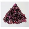 Image 1 : 4)  LOT OF 307 CT NATURAL RED GARNET GEMSTONES,