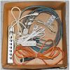 Image 1 : BOX OF OUTDOOR EXTENSION CORDS, SURGE