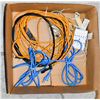 Image 1 : BOX OF EXTENSION CORDS, MULTI-PLUG,