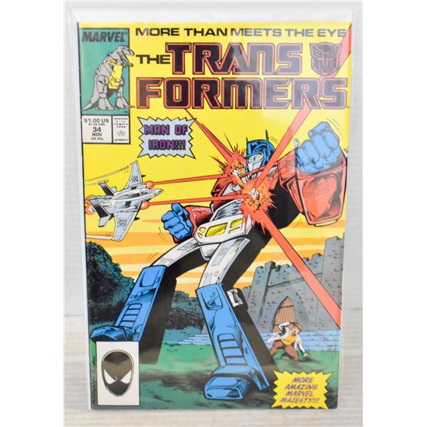 MARVEL COMICS TRANSFORMERS 34