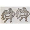 Image 1 : PAIR OF ROOSTER TRIVETS