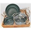 Image 1 : 8 PC ORGREENIC POTS N PANS SET