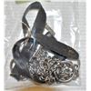 Image 1 : VINTAGE LEATHER /CHAIN COWBOY BOOT STRAPS
