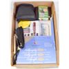 Image 1 : BINOCULARS, PENS, MAGNIFIER, WALLET, FLASHLIGHT &