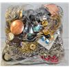 Image 1 : LARGE BAG OF JEWELRY FOR CRAFTS & WEAR